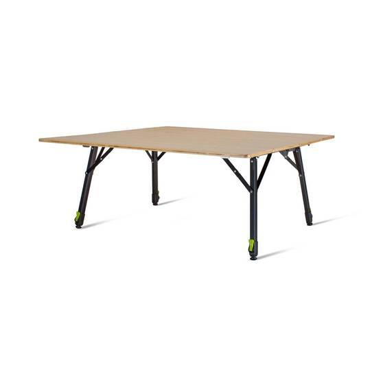 Zempire Kitpac Pro Extra Large Bamboo Camping Table, , bcf_hi-res