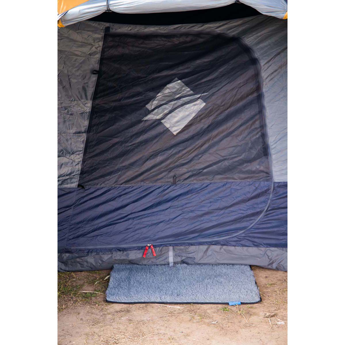 Companion Dust Off Mat Grey 65x50cm, , bcf_hi-res