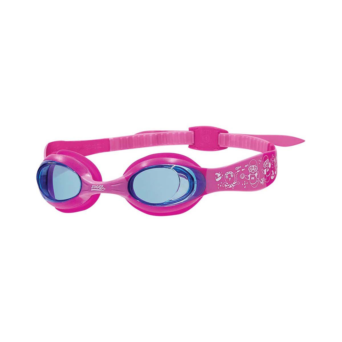 Zoggs Little Twist Junior Swim Goggles up to 6yrs Pink