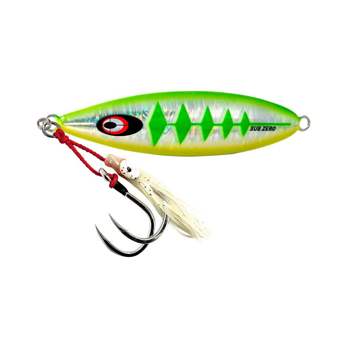 Synotek Sub Zero Jig Lure 150g Chartreuse, Chartreuse, bcf_hi-res