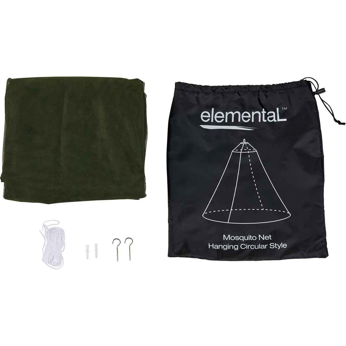 Elemental Queen Circular Mosquito Net, , bcf_hi-res