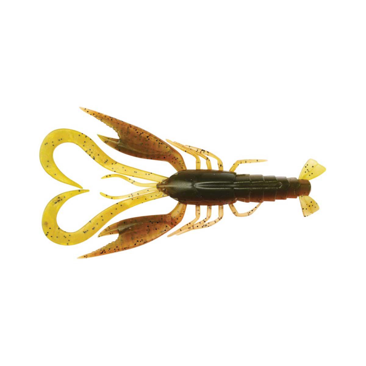 Pro Lure Cray Soft Plastic Lure 80mm Mud Green, Mud Green, bcf_hi-res