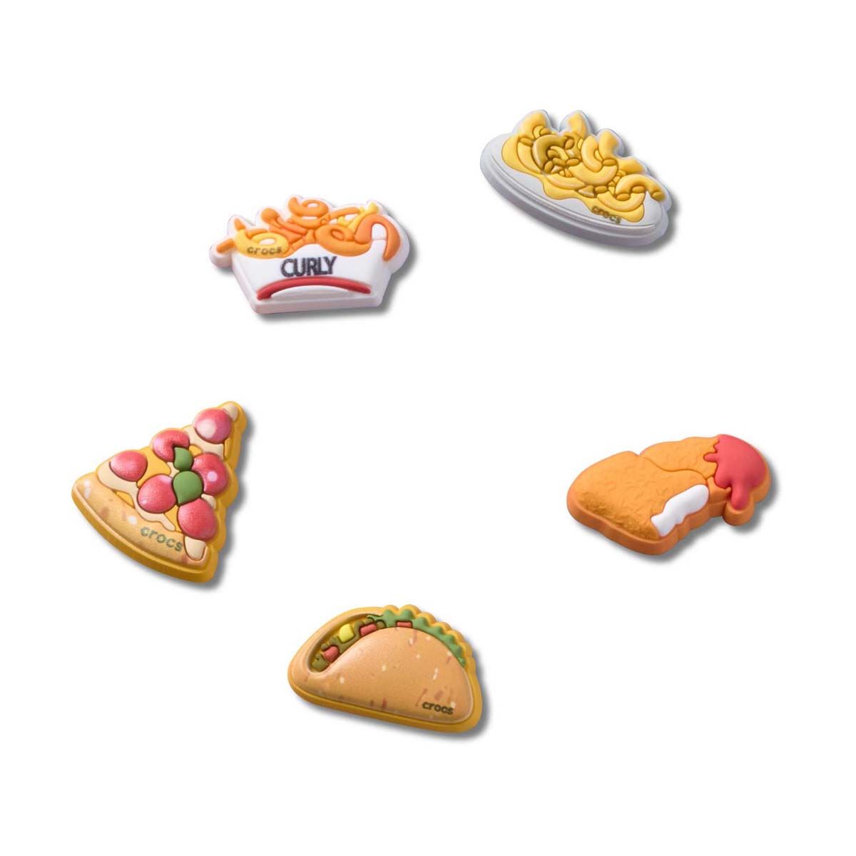 Crocs Jibbitz Favorite Foods 5 Pack, , bcf_hi-res
