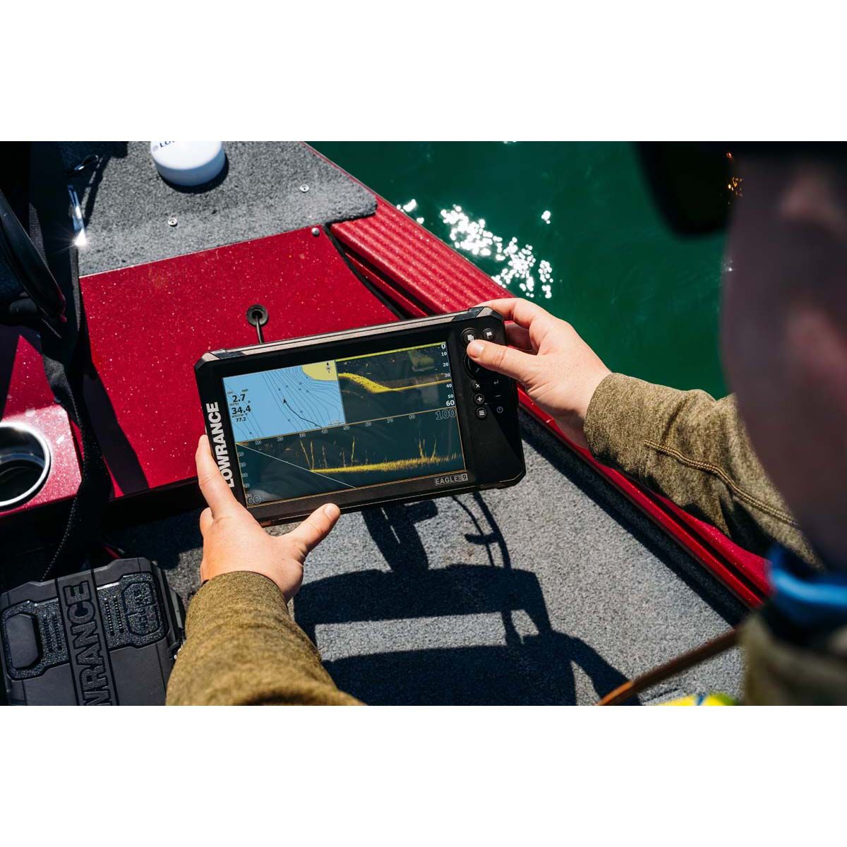 Lowrance Eagle Eye&trade; 9&rdquo; Aus/NZ Sounder Combo, , bcf_hi-res