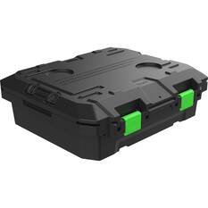 TRED Shallow Storage Box 25L Black Green, Black Green, bcf_hi-res