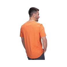 Macpac Men's brrr° Short Sleeve Shirt, Dusty Orange, bcf_hi-res