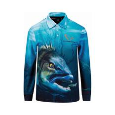Savage Gear Youth Bream Fishing Shirt Blue 8, Blue, bcf_hi-res