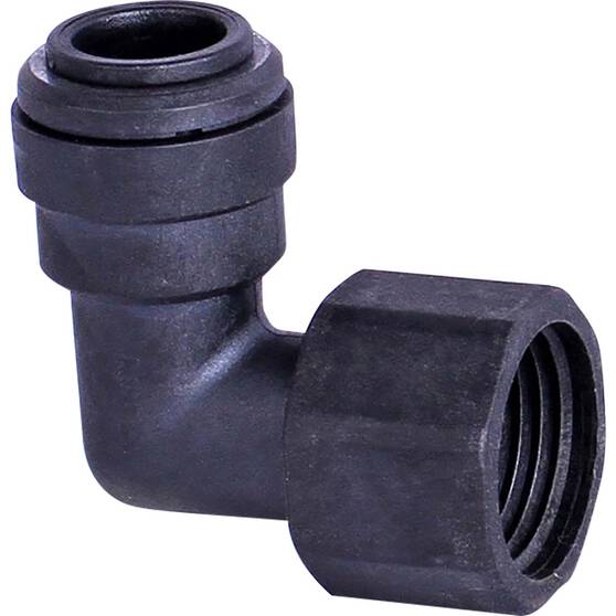 Aussie Traveller Push Fit Female Elbow 1/2 BSP 12mm, , bcf_hi-res