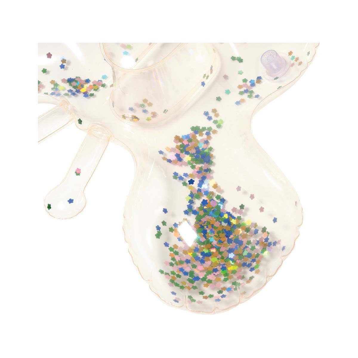 SUNNYLiFE Cotton Candy Glitter Inflatable Pool Noodle 2 Pack, , bcf_hi-res