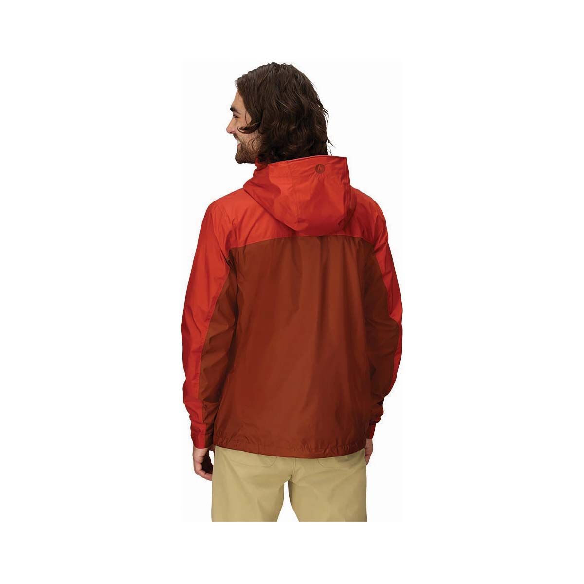 Marmot Men&rsquo;s Waterproof PreCip Eco Jacket, Red, bcf_hi-res