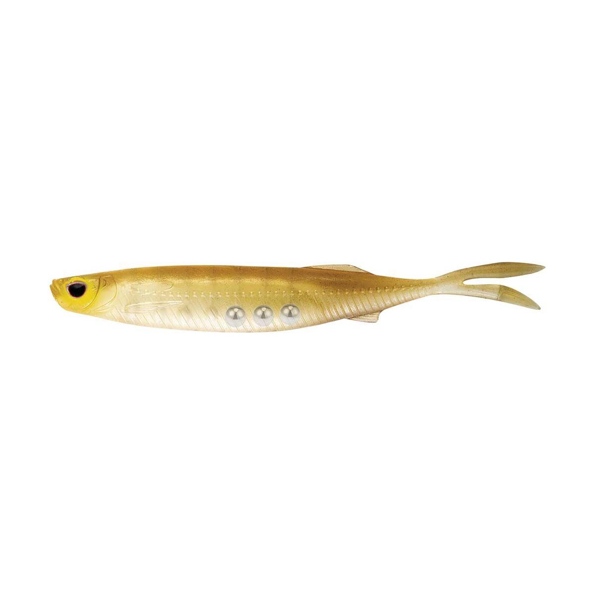 Nomad Live Ops Fallout Minnow Soft Plastic Lure 3.5in Golden Shad, Golden Shad, bcf_hi-res