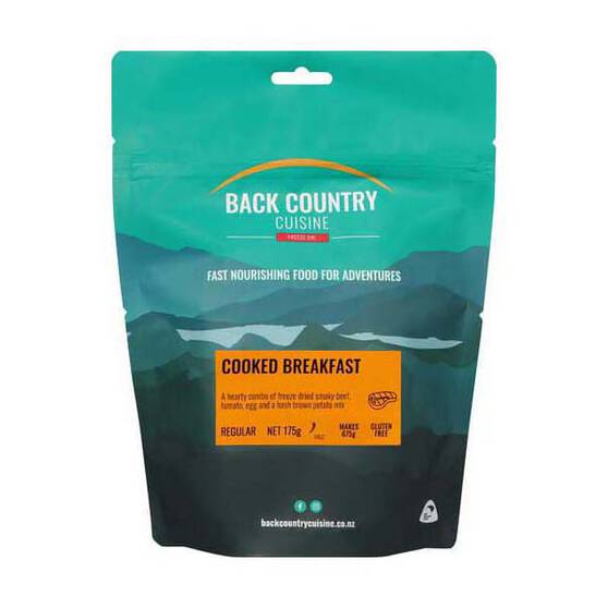 Back Country Cuisine Freeze Dried Cooked Breakfast 1 Serve, , bcf_hi-res