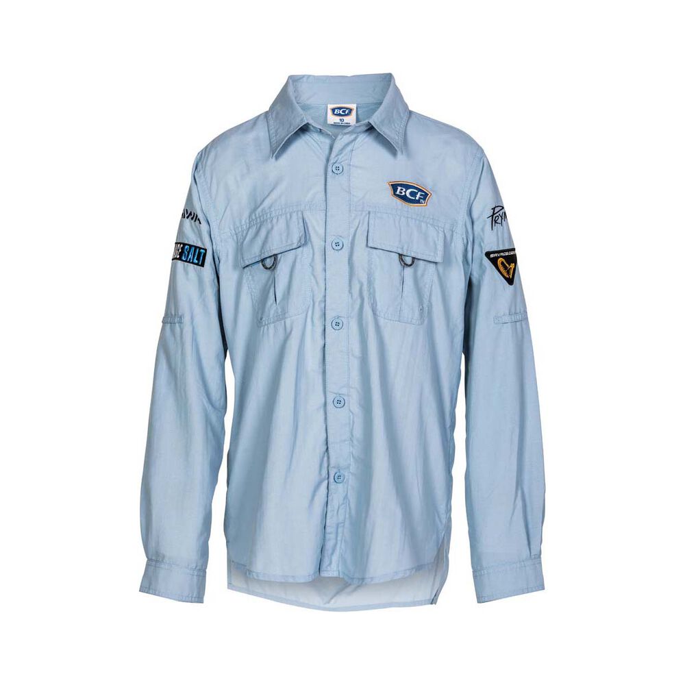 BCF Kids' Long Sleeve Fishing Shirt BCF