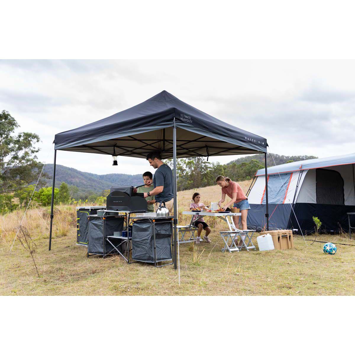 Wanderer Premium Series Dual Cupboard Kitchen, , bcf_hi-res