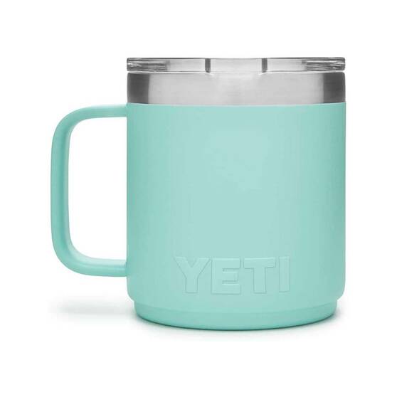 YETI® Rambler® Stackable Mug 10 oz (295ml) with MagSlider™ Lid Seafoam, Seafoam, bcf_hi-res
