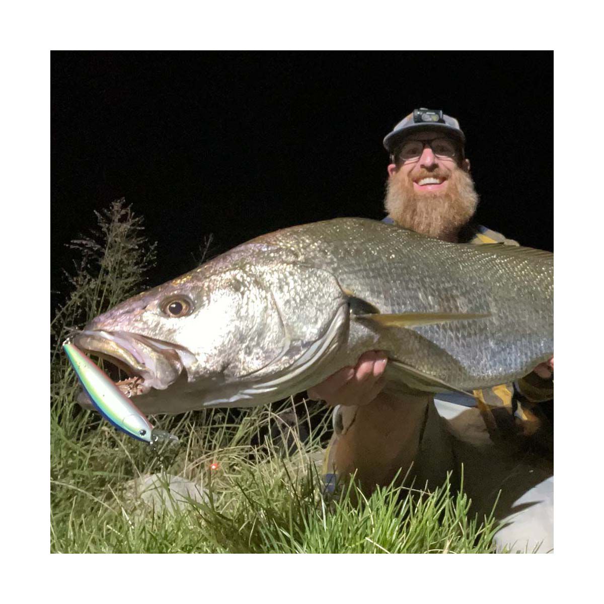 Ocean's Legacy Tidalus Minnow High Speed Hard Body Lure 160mm Red Lined Fusilier, Red Lined Fusilier, bcf_hi-res