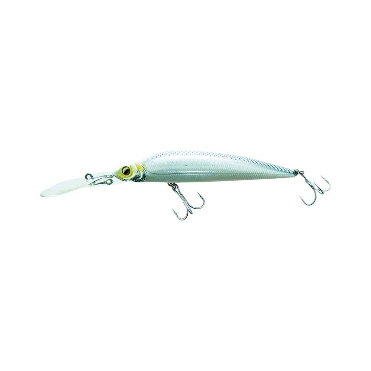 Molix Jerk 95DR Hard Body Lure 9.5cm Silver Albino, Silver Albino, bcf_hi-res