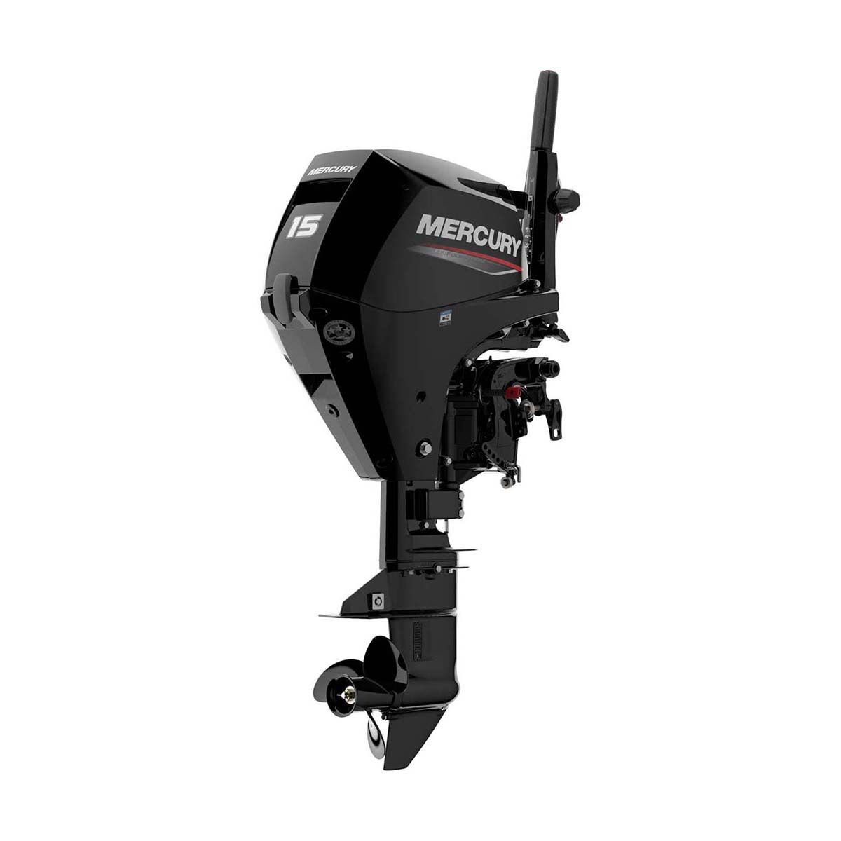 Mercury FourStroke 15hp EFI 20in Long Sharf Tiller Outboard Motor, , bcf_hi-res