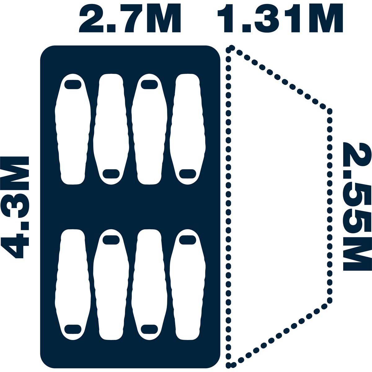 OZtrail Fast Frame Cabin Tent 8 Person, , bcf_hi-res