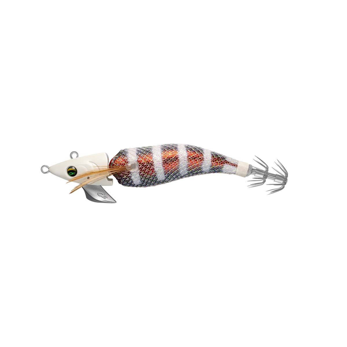 Daiwa Emeraldas Amorous Squid Jig 3.0 Glow Stripe, Glow Stripe, bcf_hi-res