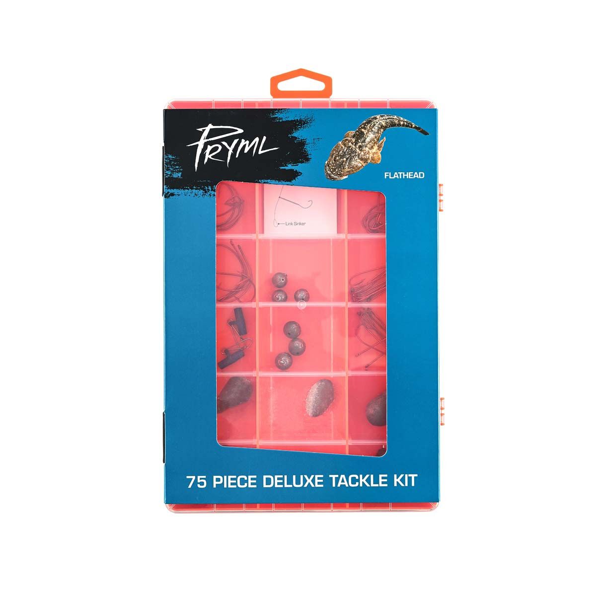 Pryml Deluxe 75 Piece Flathead Tackle Kit, , bcf_hi-res