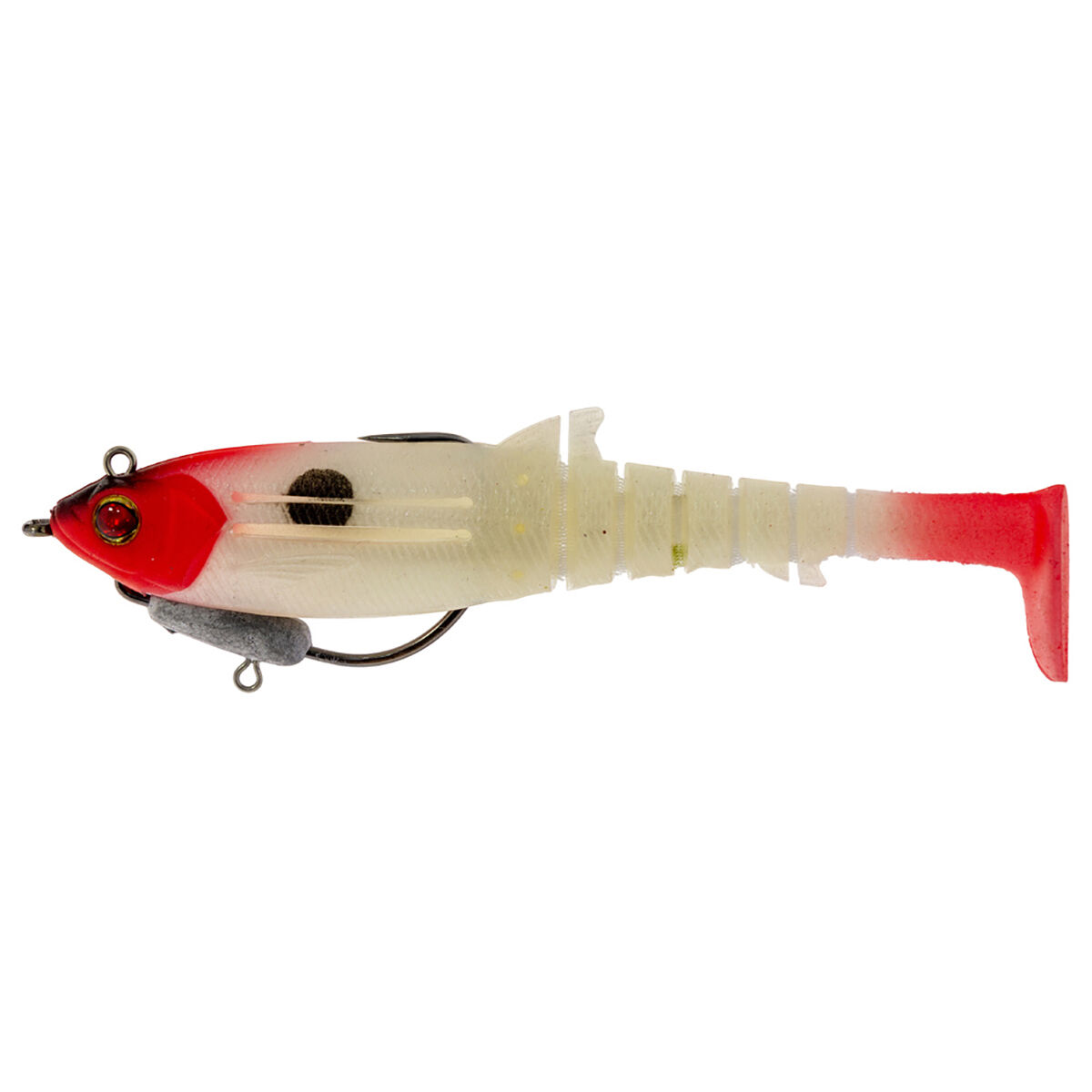 Zerek Flat Shad X Weedless Soft Plastic Lure 130mm Flying Bear, Flying Bear, bcf_hi-res