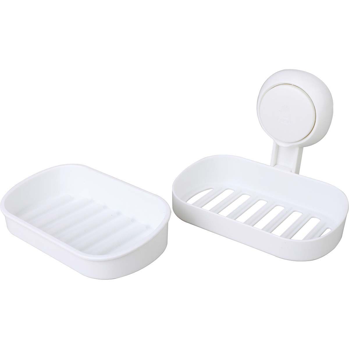 Suction shop soap holder