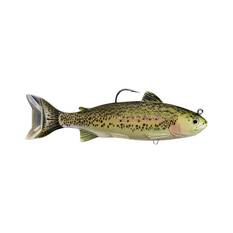 Livetarget Adult Trout Swimbait Lure 7.5in Olive Red, Olive Red, bcf_hi-res