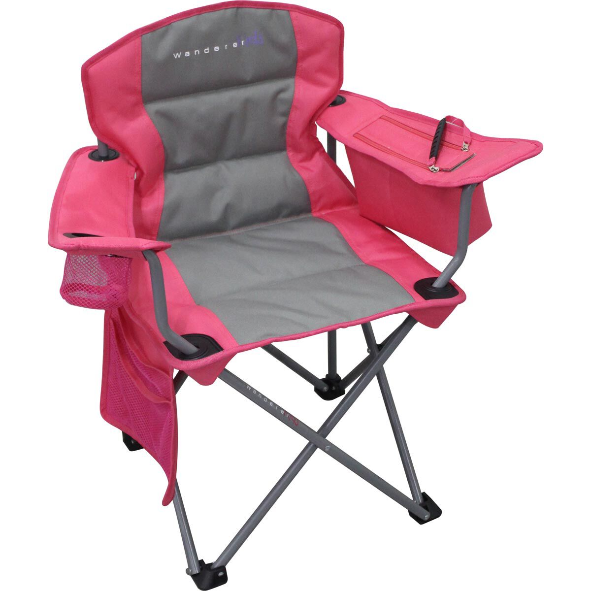 pink camping chair