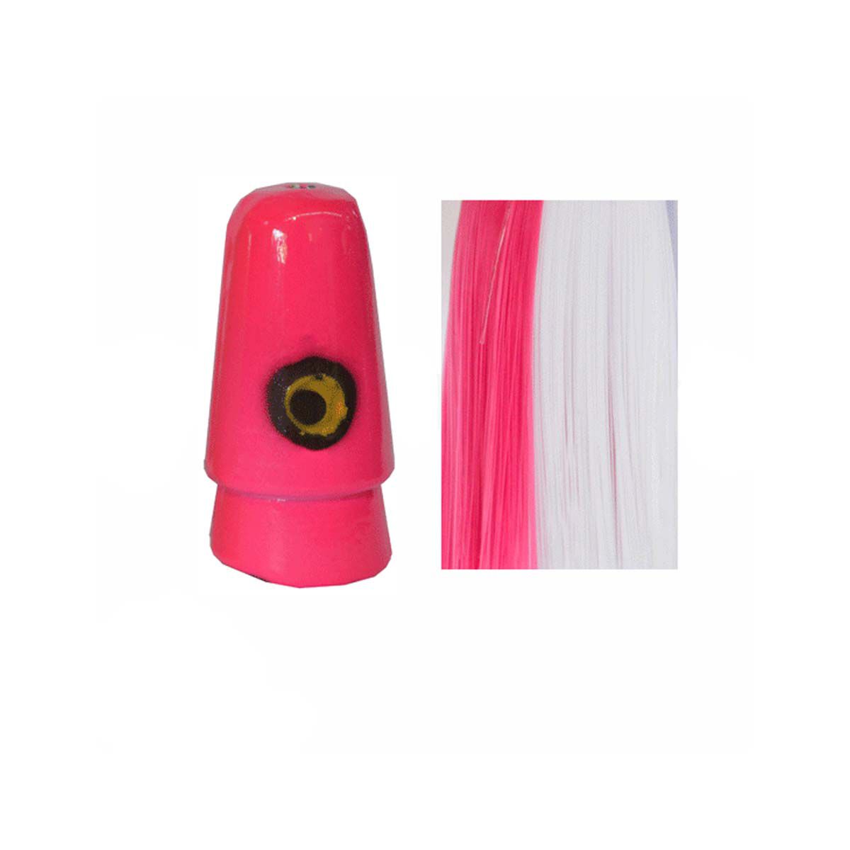 Star Lures Mac Star Trolling Lure Rigged 7in Pink White, Pink White, bcf_hi-res