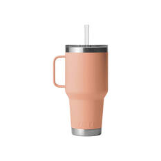 YETI® Rambler® Straw Mug 35 oz (1 L) Low Country Peach, Low Country Peach, bcf_hi-res