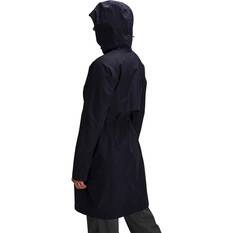 Macpac Women's Torrent Raincoat Black 12, Black, bcf_hi-res