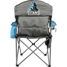 NRL Gold Coast Titans Camp Chair 130kg, , bcf_hi-res