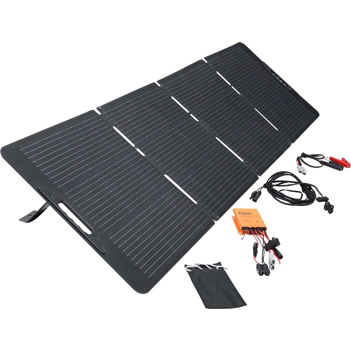 XTM 200W ETFE Folding Solar Blanket Kit, , bcf_hi-res