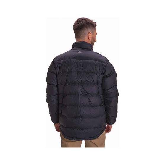 Macpac Men's Halo Down Puffer Jacket V2, Black, bcf_hi-res