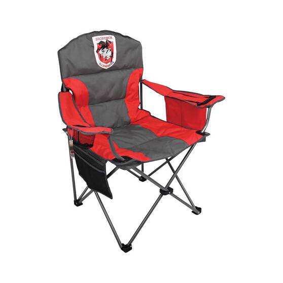 NRL St George Dragons Camp Chair 130kg, , bcf_hi-res
