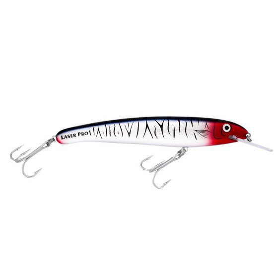 Halco Laser Pro Deep Diver Hard Body Lure 190mm Chrome Black, Chrome Black, bcf_hi-res