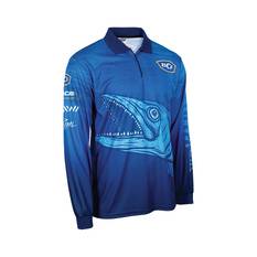 BCF Men’s Fierce Fish Fishing Shirt Blue 3XL, Blue, bcf_hi-res