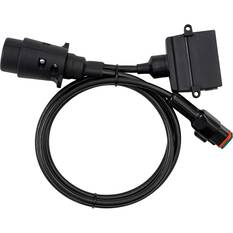 Elecbrakes Large Round 7 Pin to Flat 7 Pin Trailer Adaptor, , bcf_hi-res