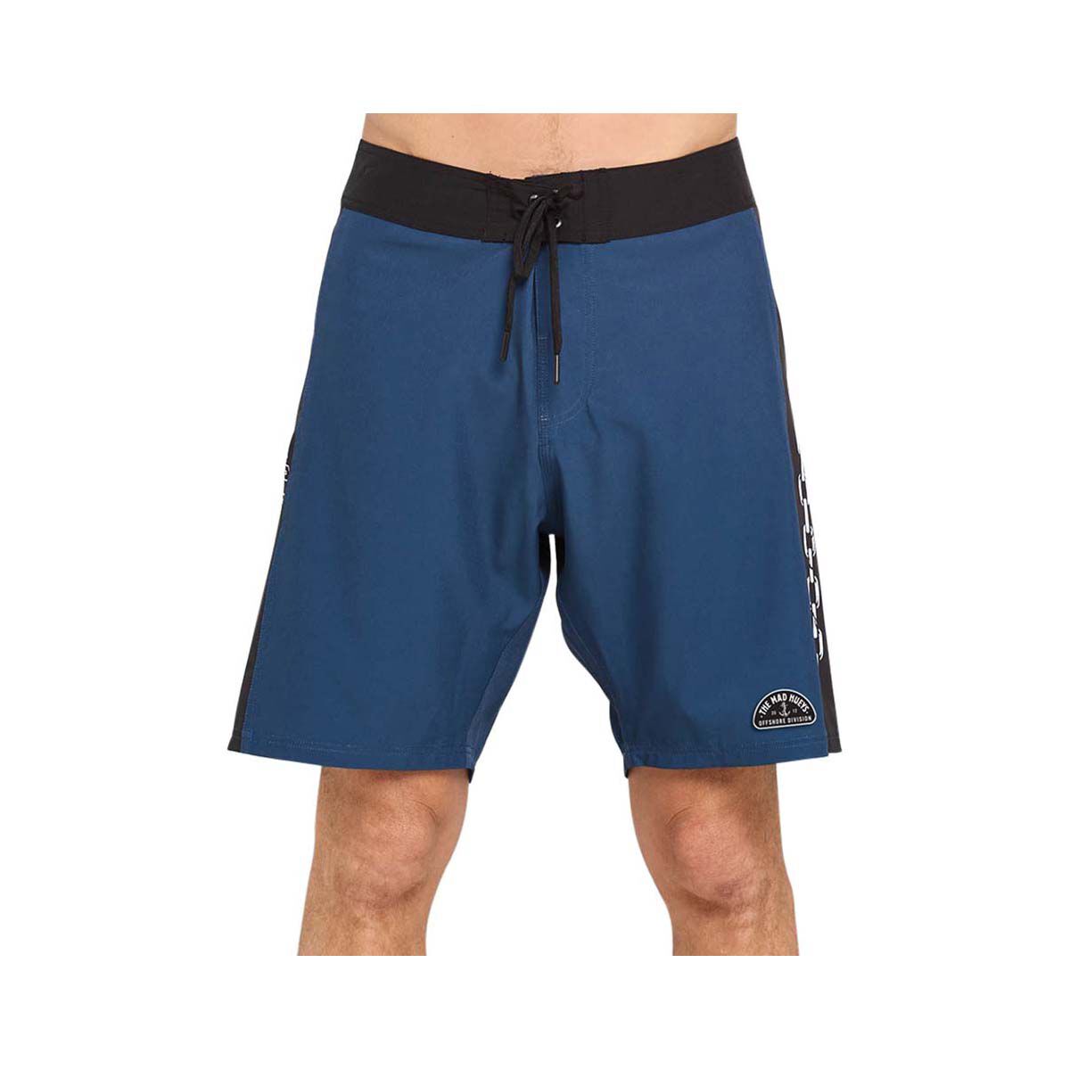 The Mad Hueys Men's Sailor Anchor Board Shorts 19in Petrol Blue 30 BCF