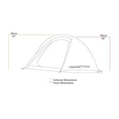 Zempire Mono 1 Person Hiking Tent, , bcf_hi-res