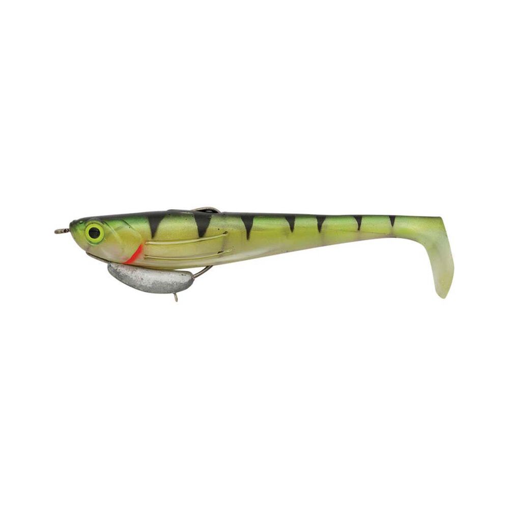 Zerek Flat Shad Pro Soft Plastic Lure Redfin BCF