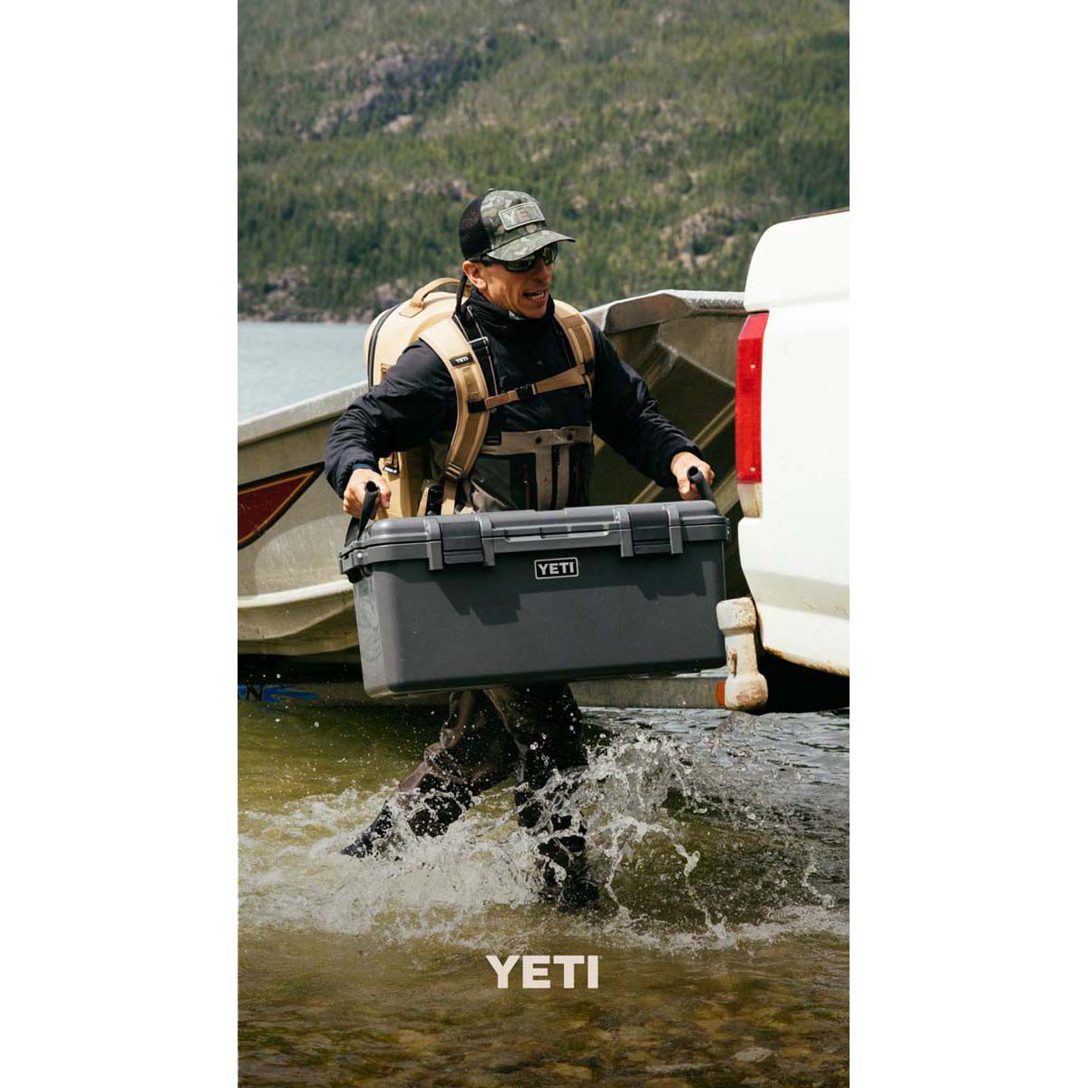 YETI LoadOut GoBox 60 Gear Case Charcoal BCF