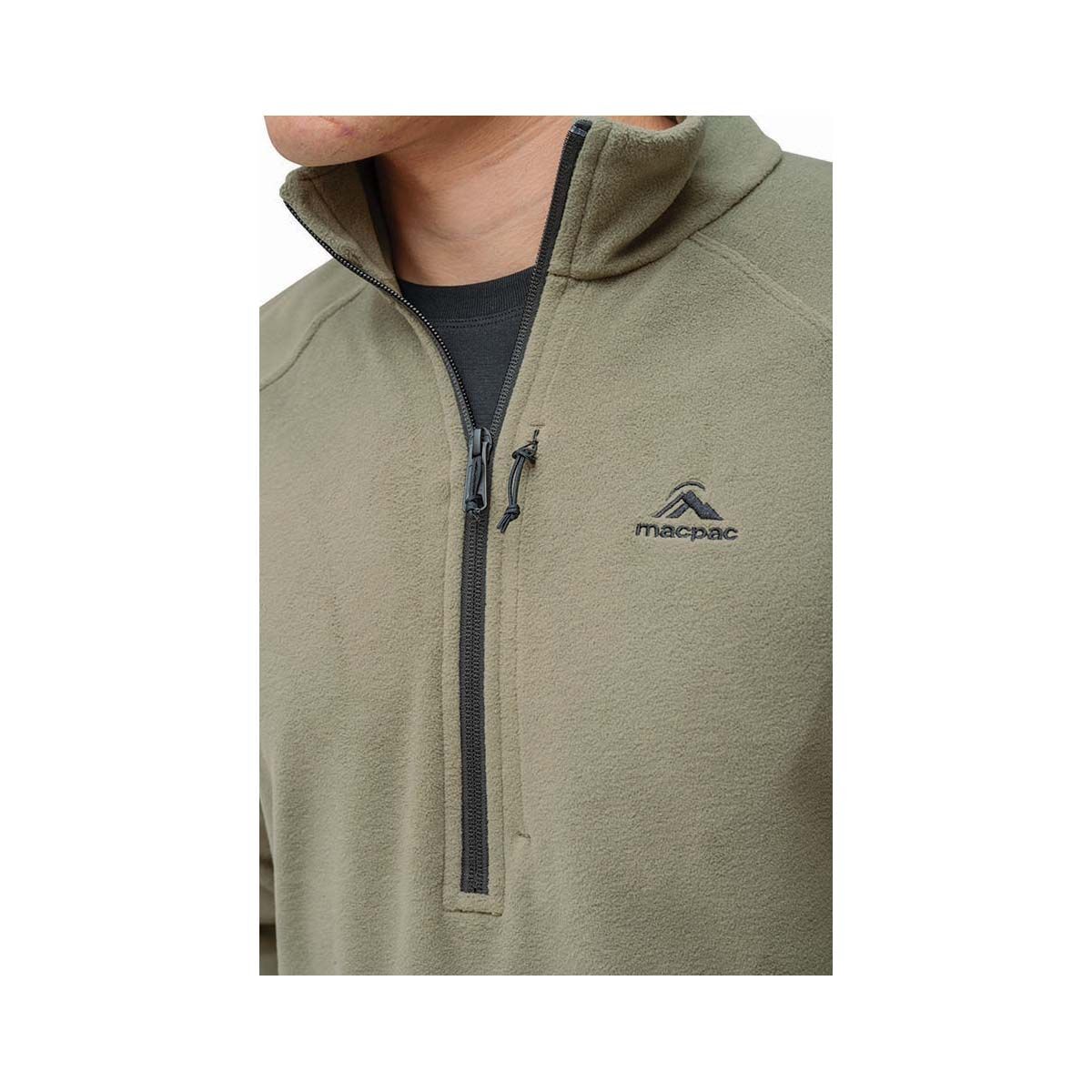 Macpac Men's Tui Fleece Pullover V6 Tarmac 3XL, Tarmac, bcf_hi-res