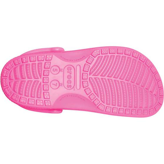 Crocs Unisex Baya Clogs, Electric Pink, bcf_hi-res