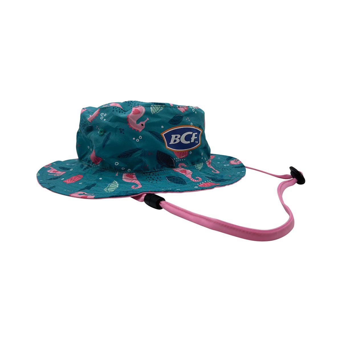 BCF Reversible Booney Kids Hat Seahorse, , bcf_hi-res
