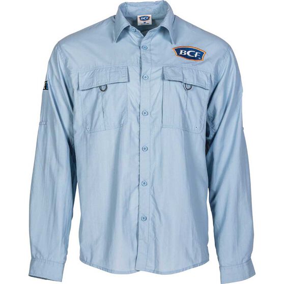 Bcf Men S Long Sleeve Fishing Shirt Spray 5xl Bcf