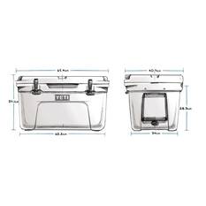 YETI® Tundra® 45 Hard Cooler White, White, bcf_hi-res