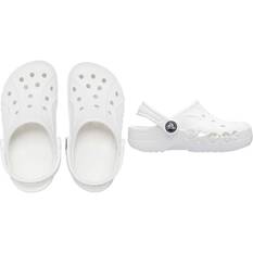Crocs Kids' Baya Clogs, White, bcf_hi-res