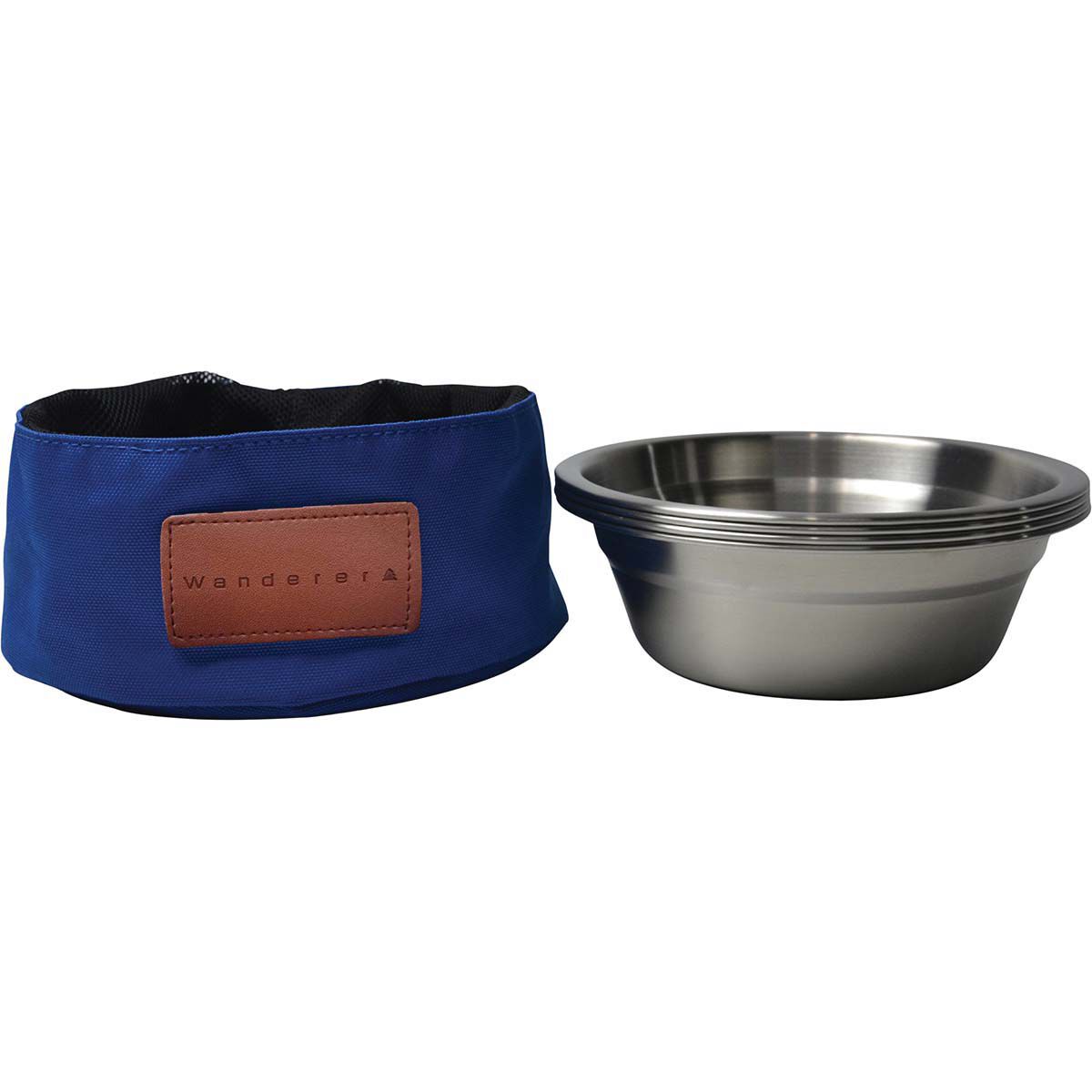 Wanderer Stainless Steel Bowl 16cm 4 Pack, , bcf_hi-res